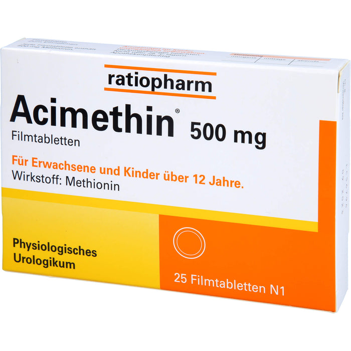 Acimethin 500 mg Filmtabletten, 25 pcs. Tablets