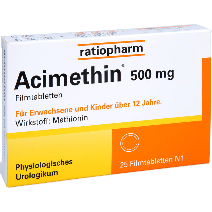 Acimethin 500 mg Filmtabletten, 25 pcs. Tablets