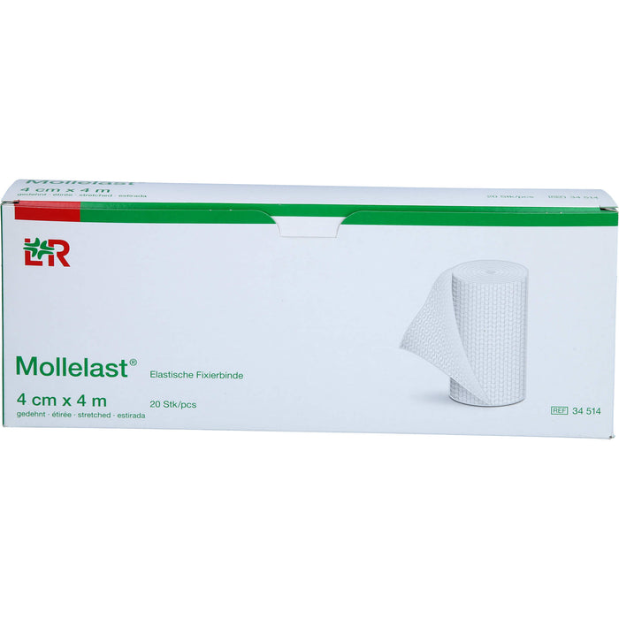 MOLLELAST 4CMx4m WEISS 14410, 20 St BIN