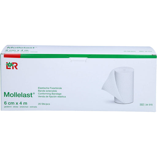 Mollelast Elastische Fixierbinde 6cmx4m, 20 St BIN