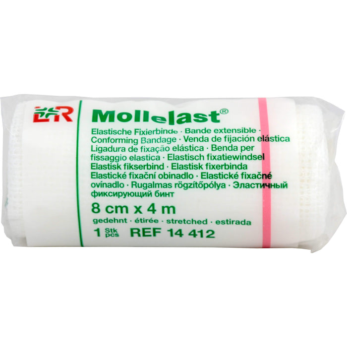 Mollelast elastische Fixierbinde 8 cm x 4 m, 20 pc Bandage