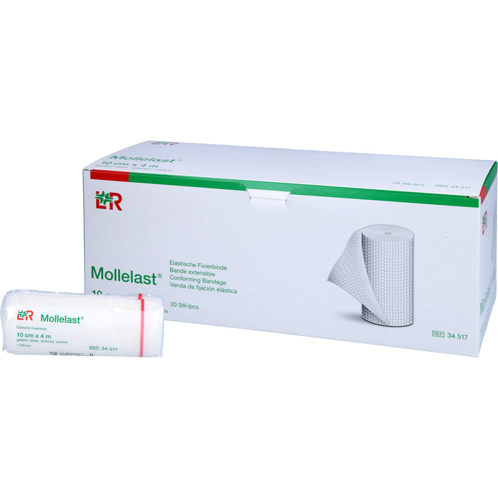 Mollelast elastische Fixierbinde 10 cm x 4 m, 20 pc Bandage