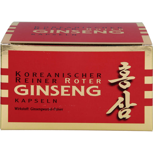 Koreanischer reiner roter Ginseng 300 mg Wurzelpulver Kapseln, 200 St. Kapseln