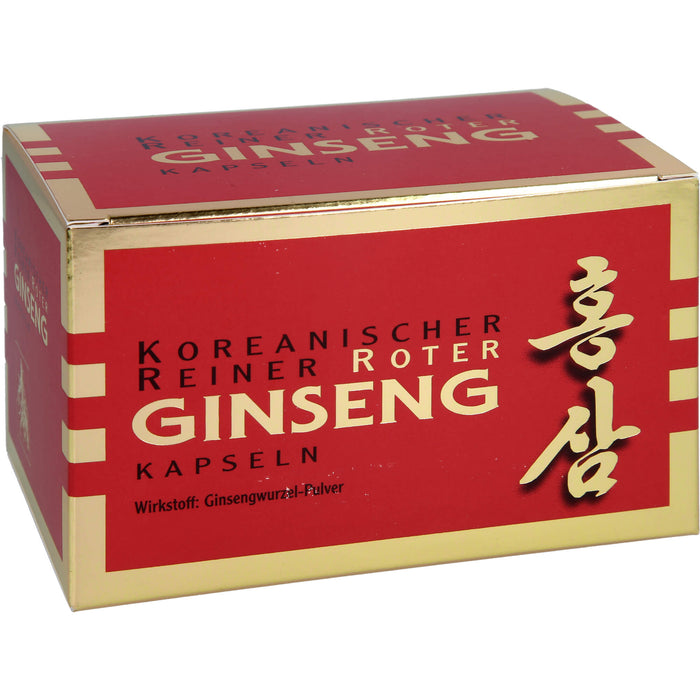 Koreanischer reiner roter Ginseng 300 mg Wurzelpulver Kapseln, 200 pc Capsules