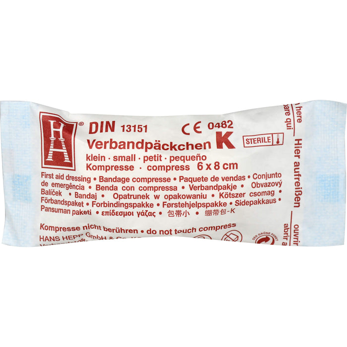 Brinkmann Verbandpäckchen steril Gr. S 6 x 8 cm, 1 St. Verband