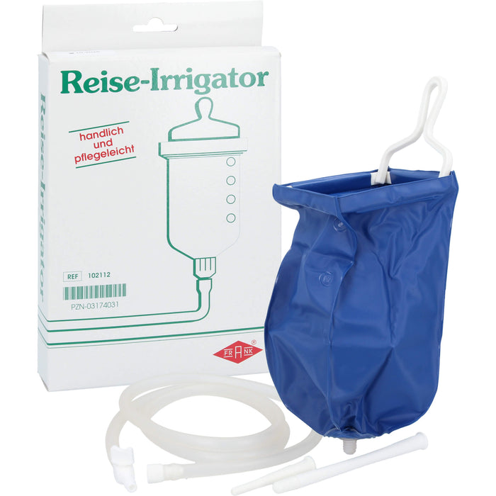 FRANK Reise-Irrigator handlich und pflegeleicht, 1 St. Beutel