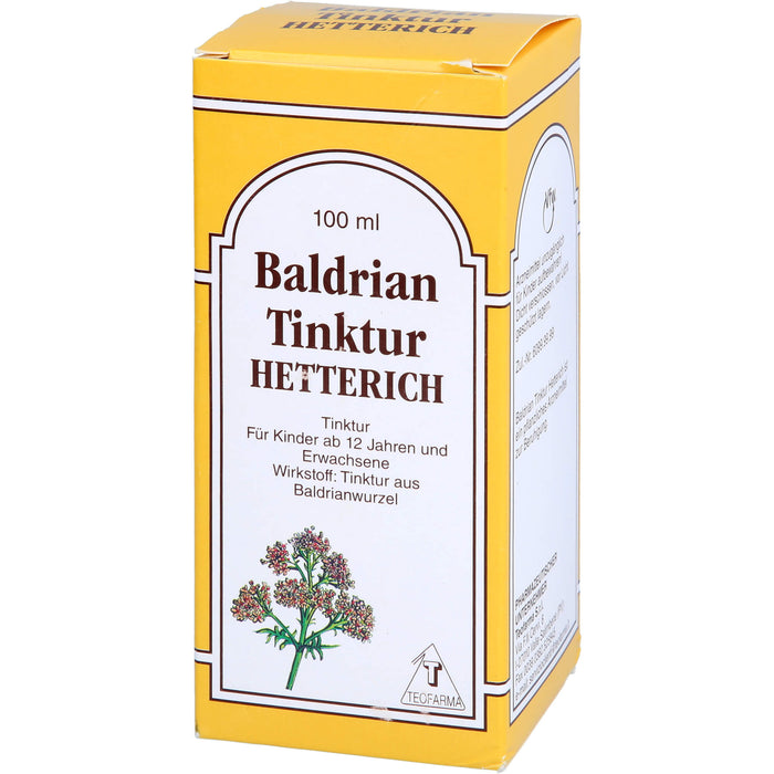 Baldriantinktur Hetterich, 100 ml Solution