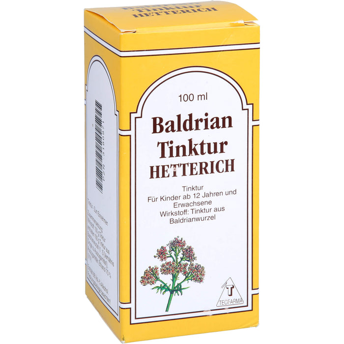 Baldriantinktur Hetterich, 100 ml Solution