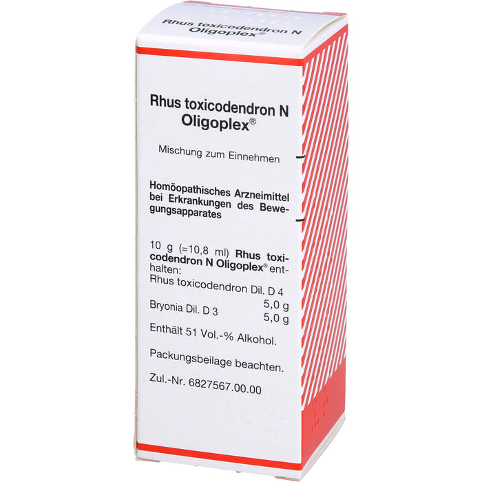Rhus toxicodendron N Oligoplex®, Mischung, 50 ml LIQ