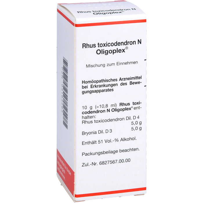 Rhus toxicodendron N Oligoplex®, Mischung, 50 ml LIQ