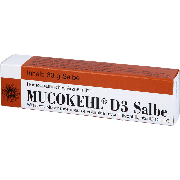 SANUM-KEHLBECK Mucokehl D3 Salbe, 30 g Ointment