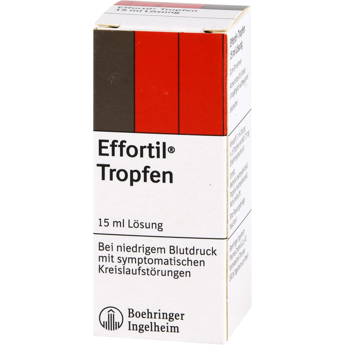 Effortil Tropfen, 7,5 mg/ml Tropfen zum Einnehmen, Lösung, 15 ml Solution