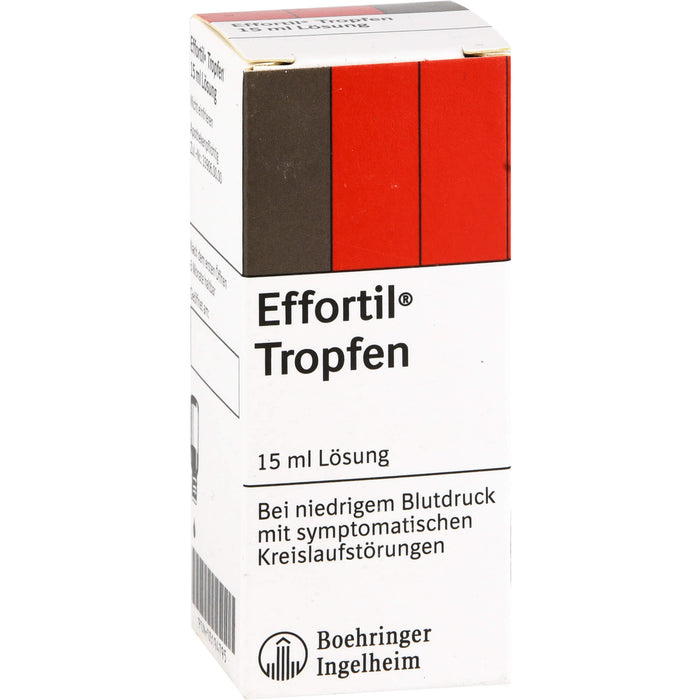 Effortil Tropfen, 7,5 mg/ml Tropfen zum Einnehmen, Lösung, 15 ml Solution