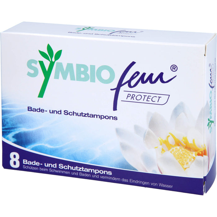 SYMBIOfem Protect Bade und Schutztampon, 8 pc Tampons