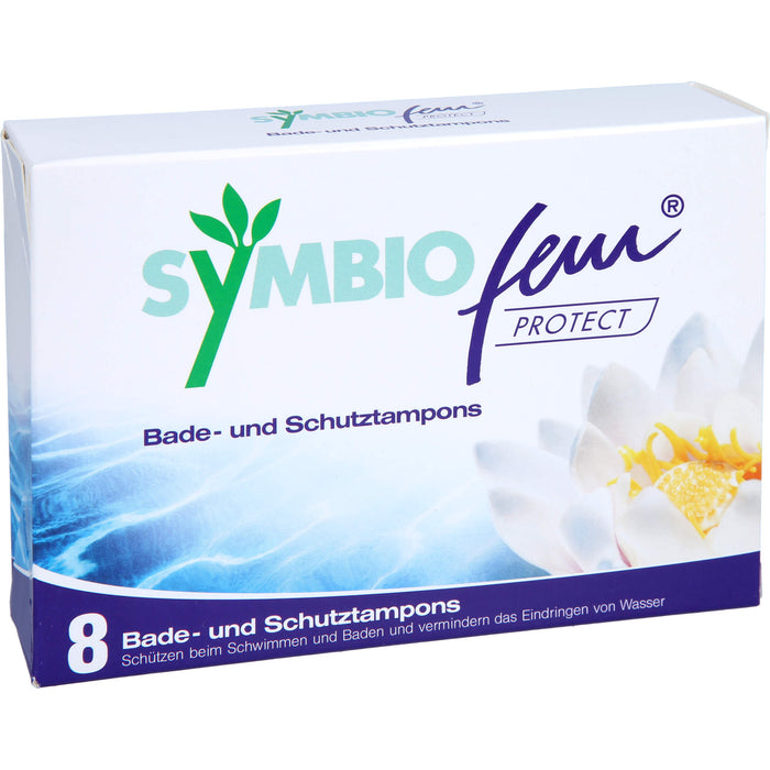 SYMBIOfem Protect Bade und Schutztampon, 8 pc Tampons