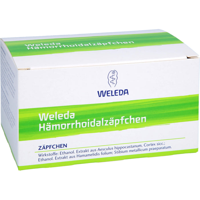 WELEDA Hämorrhoidalzäpfchen, 50 pc Suppositoires