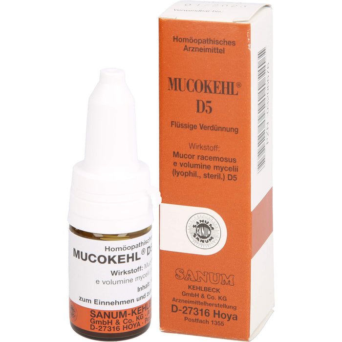 SANUM-KEHLBECK Mucokehl D5 flüssige Verdünnung, 10 ml Solution