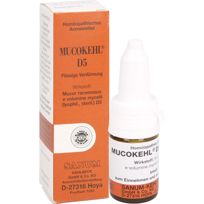 SANUM-KEHLBECK Mucokehl D5 flüssige Verdünnung, 10 ml Solution