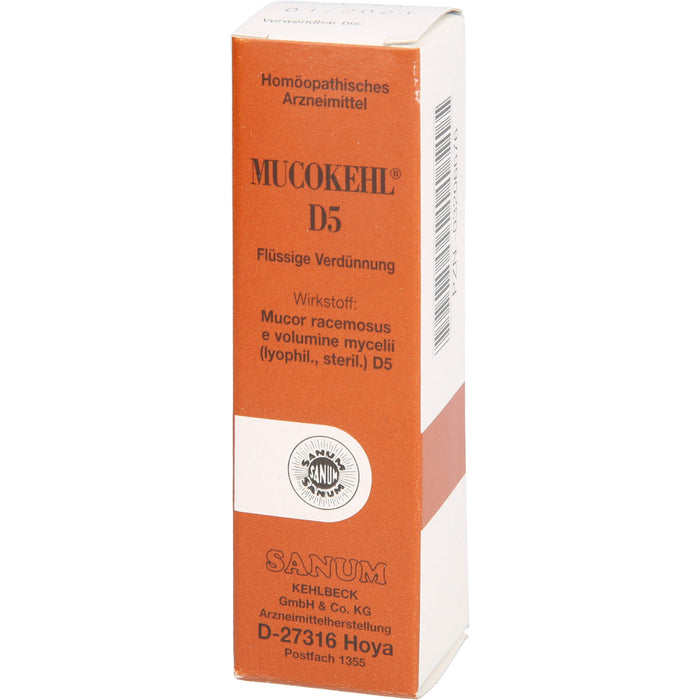 SANUM-KEHLBECK Mucokehl D5 flüssige Verdünnung, 10 ml Solution