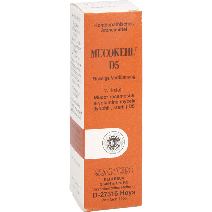 SANUM-KEHLBECK Mucokehl D5 flüssige Verdünnung, 10 ml Solution