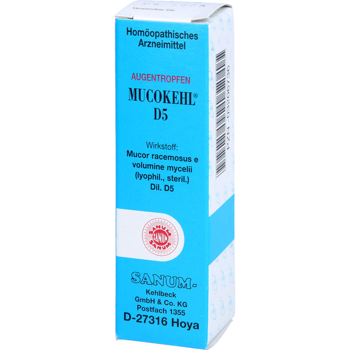 SANUM-KEHLBECK Mucokehl D5 Augentropfen, 5 ml Solution