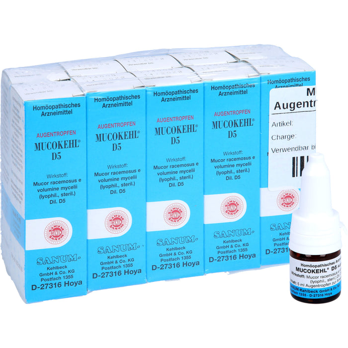 SANUM-KEHLBECK Mucokehl D5 Augentropfen, 50 ml Lösung