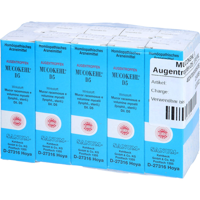 Mucokehl D5 Augentropfen, 50 ml Solution