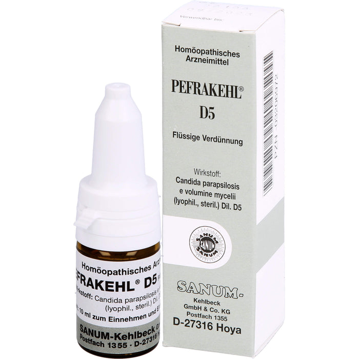 SANUM-KEHLBECK Pefrakehl D5 flüssige Verdünnung, 10 ml Lösung