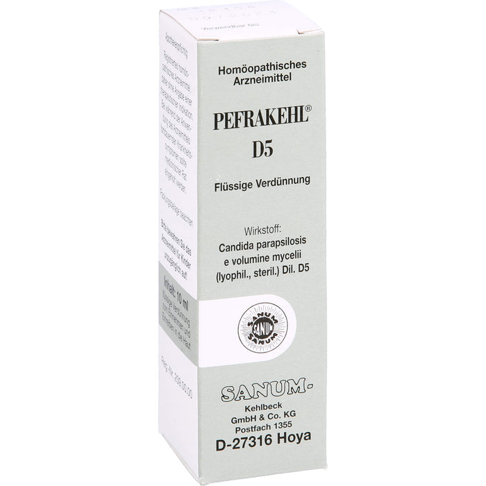 SANUM-KEHLBECK Pefrakehl D5 flüssige Verdünnung, 10 ml Lösung