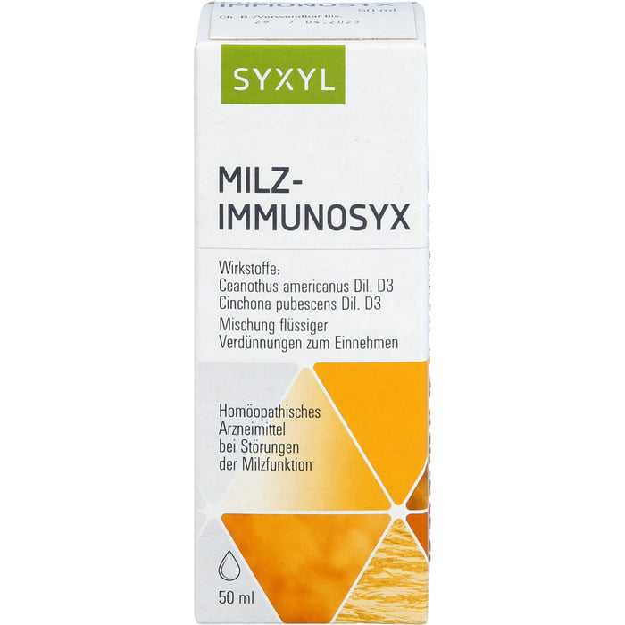 SYXYL Milzimmunosyx Mischung bei Störungen der Milzfunktion, 50 ml Lösung