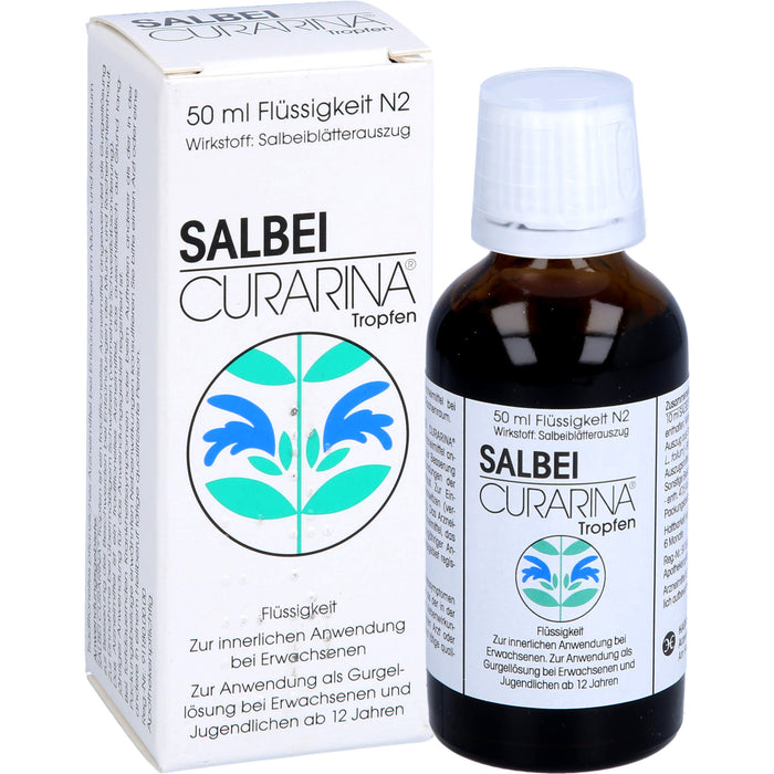 Salbei Curarina Tropfen, 50 ml Solution