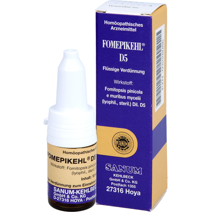Fomepikehl D5 Tropfen, 10 ml Solution