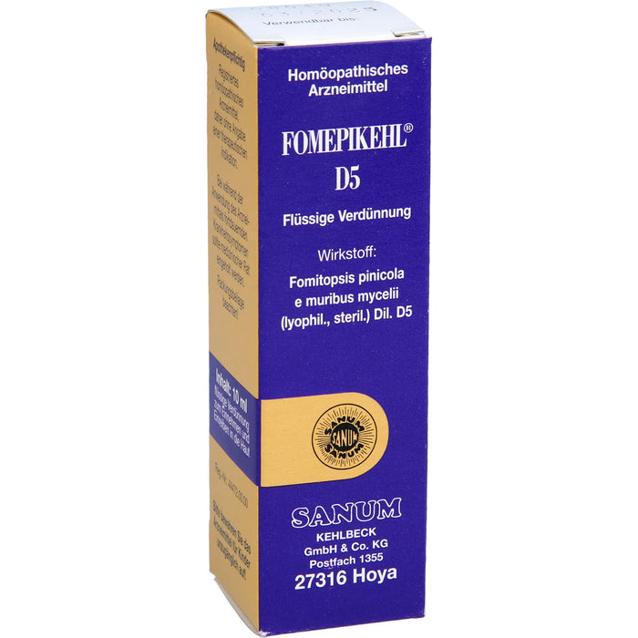Fomepikehl D5 Tropfen, 10 ml Lösung