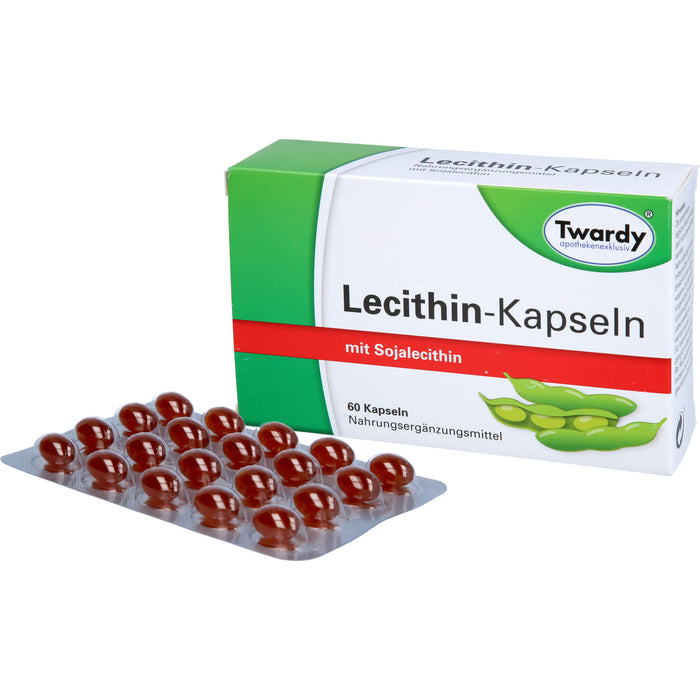 Twardy Lecithin-Kapseln, 60 pc Capsules