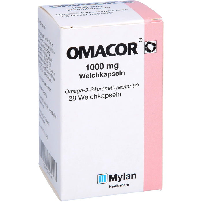 Mylan Omacor 1000 mg Weichkapseln, 28 pc Capsules