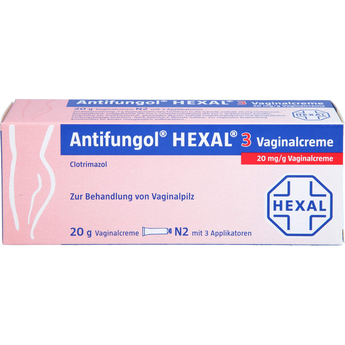 Antifungol HEXAL 3 Vaginalcreme, 20 g Crème