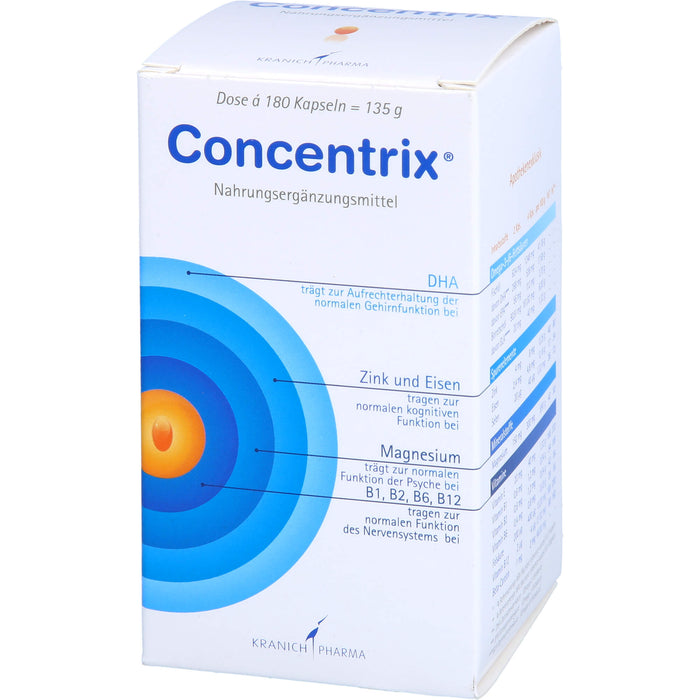 Concentrix, 180 pc Capsules