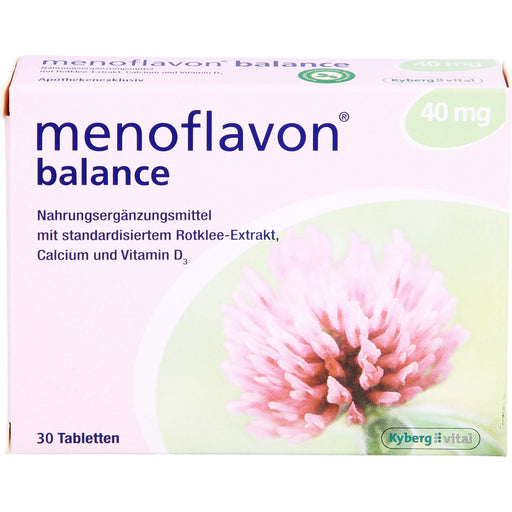 Menoflavon Balance Tabletten bei Beschwerden der Wechseljahre, 30 St. Tabletten