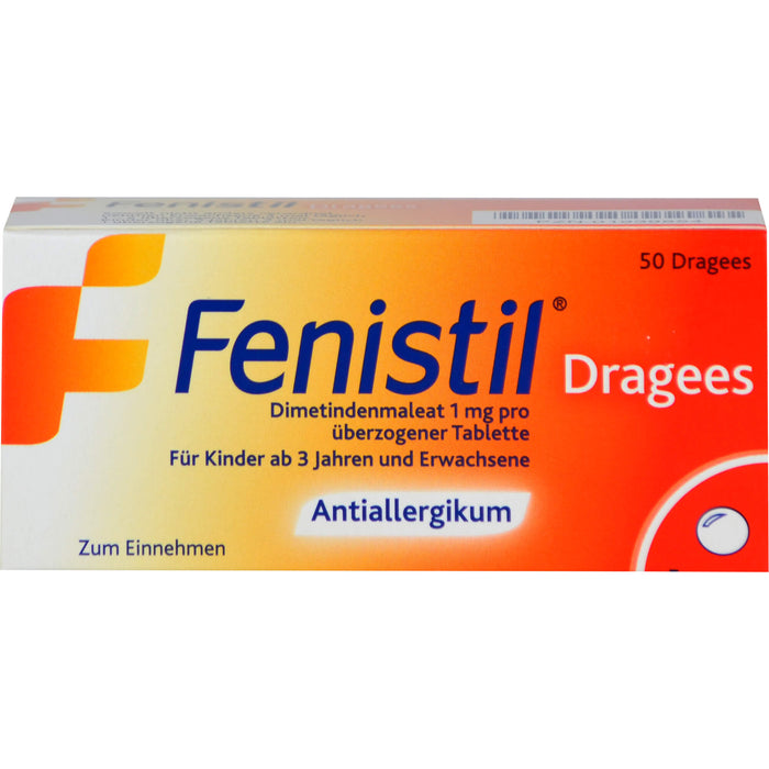 Fenistil Beragena Dragees bei Allergien, 50 St. Tabletten