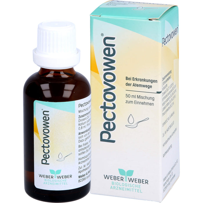 Pectovowen Mischung bei Erkrankungen der Atemwege, 50 ml Solution
