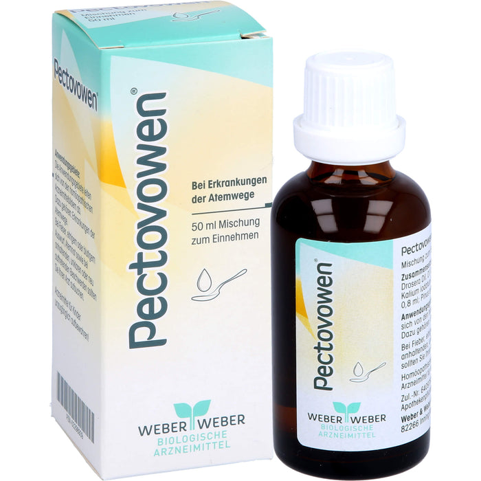 Pectovowen Mischung bei Erkrankungen der Atemwege, 50 ml Solution
