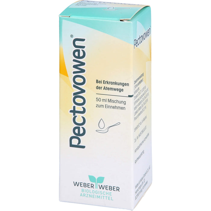 Pectovowen Mischung bei Erkrankungen der Atemwege, 50 ml Solution