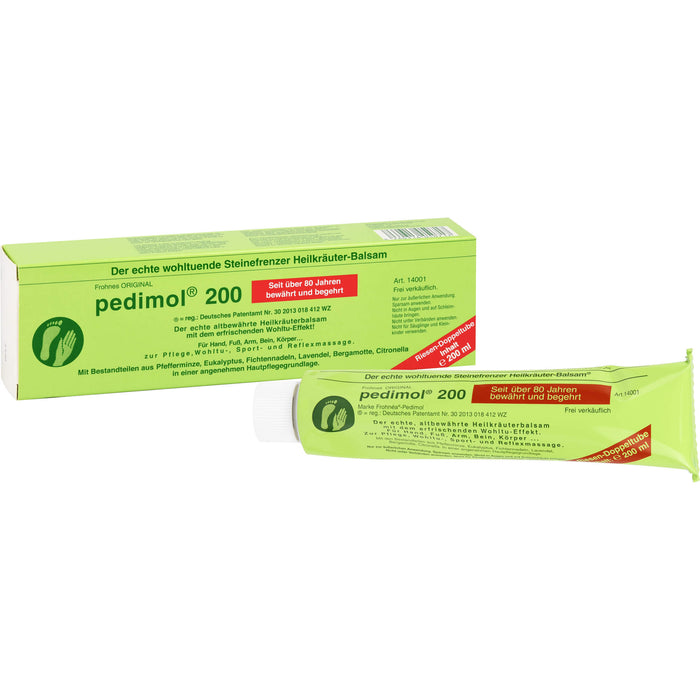 Pedimol 200 Heilkräuterbalsam, 200 ml Cream