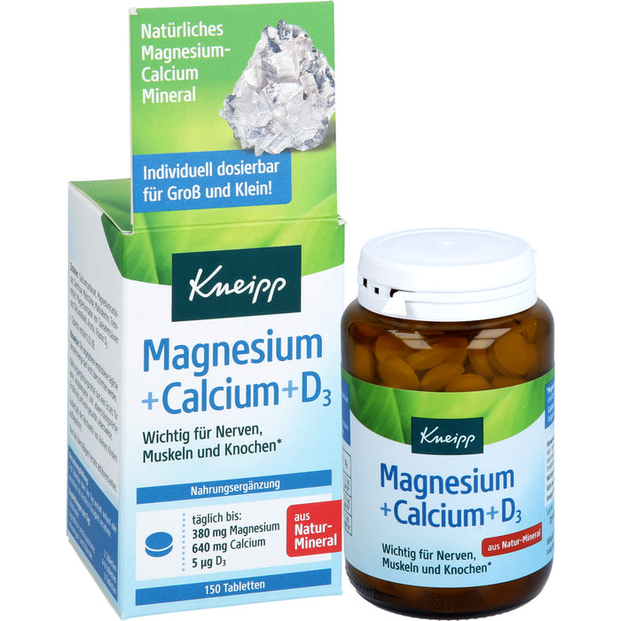 KNEIPP MAGNESIUM+CALCIUM, 150 pcs. Tablets