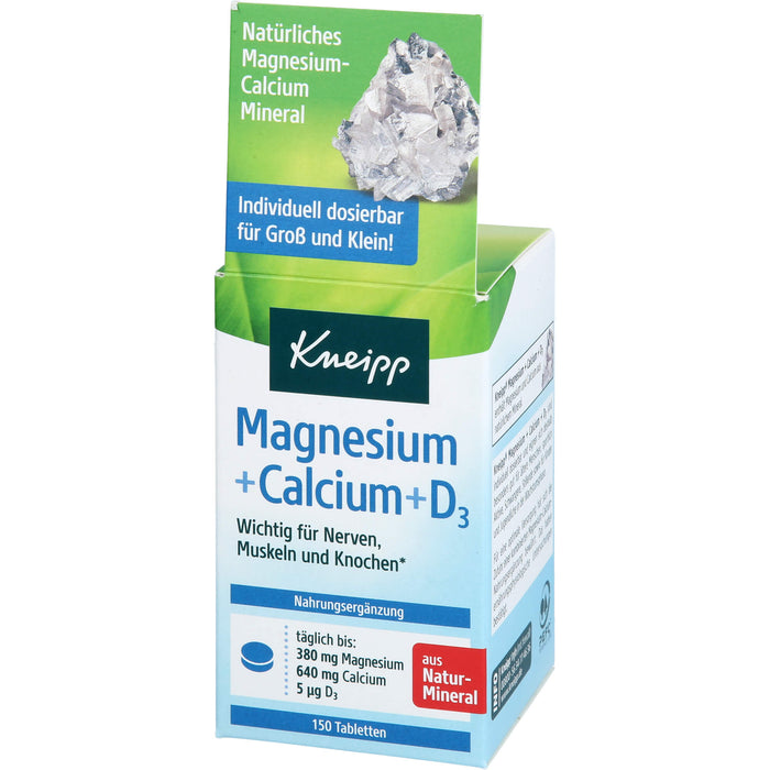 KNEIPP MAGNESIUM+CALCIUM, 150 pcs. Tablets