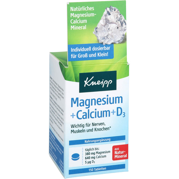 KNEIPP MAGNESIUM+CALCIUM, 150 pcs. Tablets