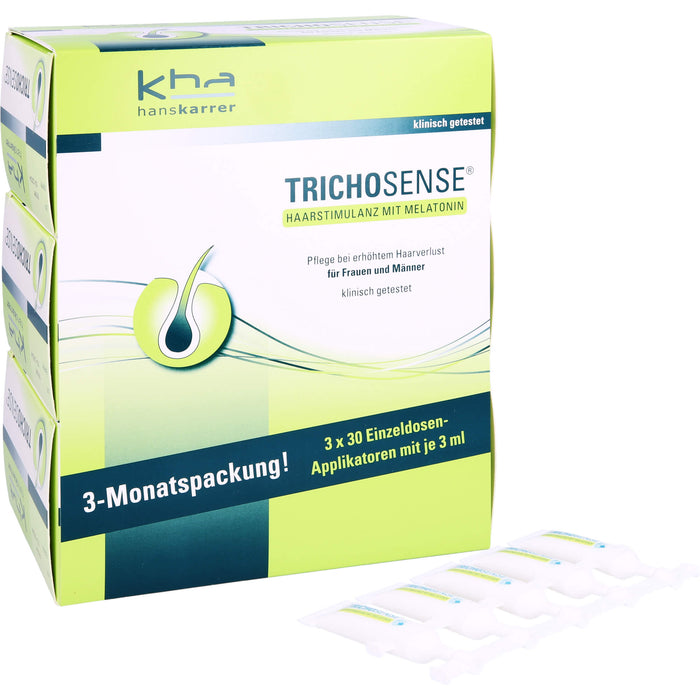 TRICHOSENSE Lösung Haarstimulanz mit Melatonin für Frauen und Männer, 90 St. Einzeldosisbehältnisse