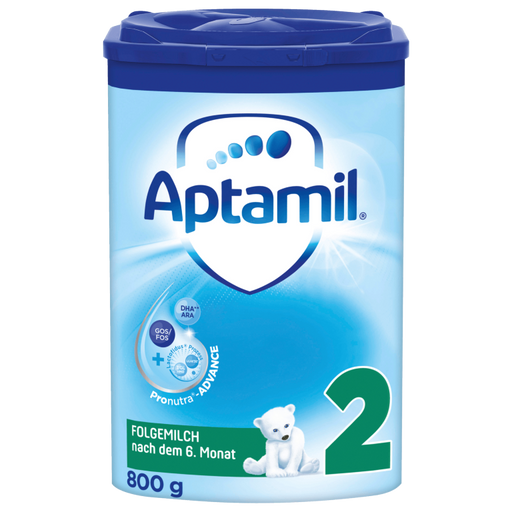 Aptamil Pronutra 2 Folgemilch Pulver ab dem 6. Monat, 800 g Pulver