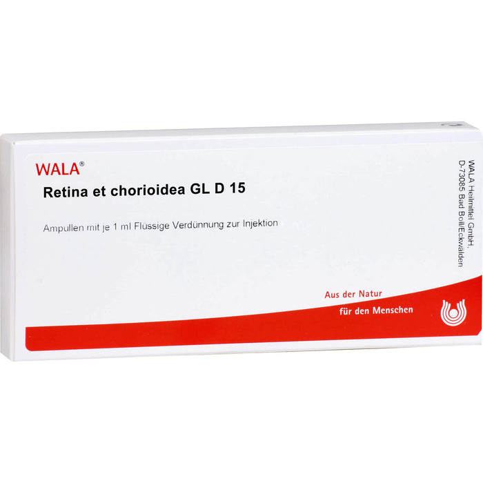 Retina et Chorioidea Gl D15 Wala Ampullen, 10X1 ml AMP