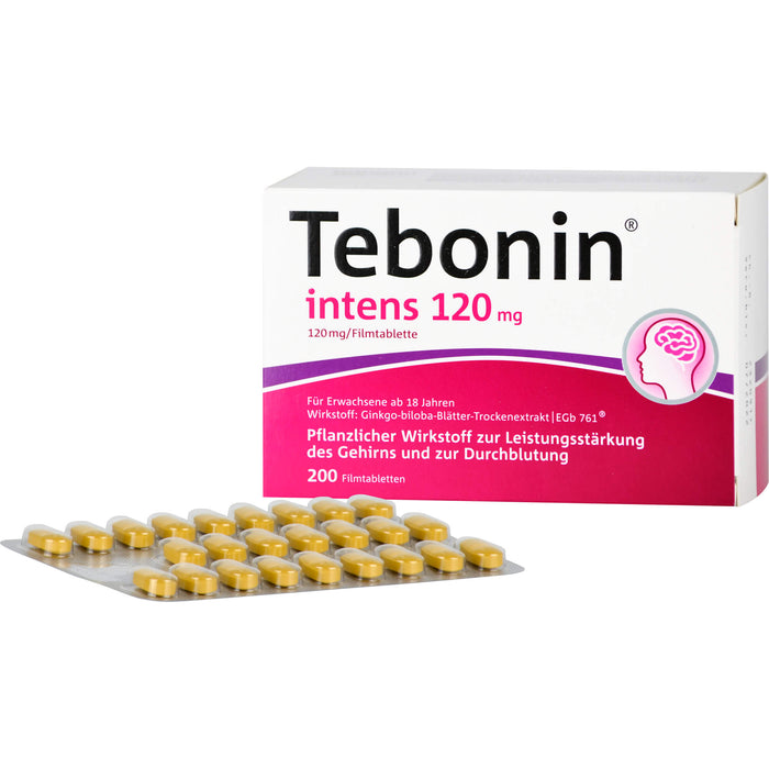 Tebonin intens 120 mg, 200 pc Tablettes